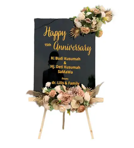 Papan Bunga Akrilik Paledah